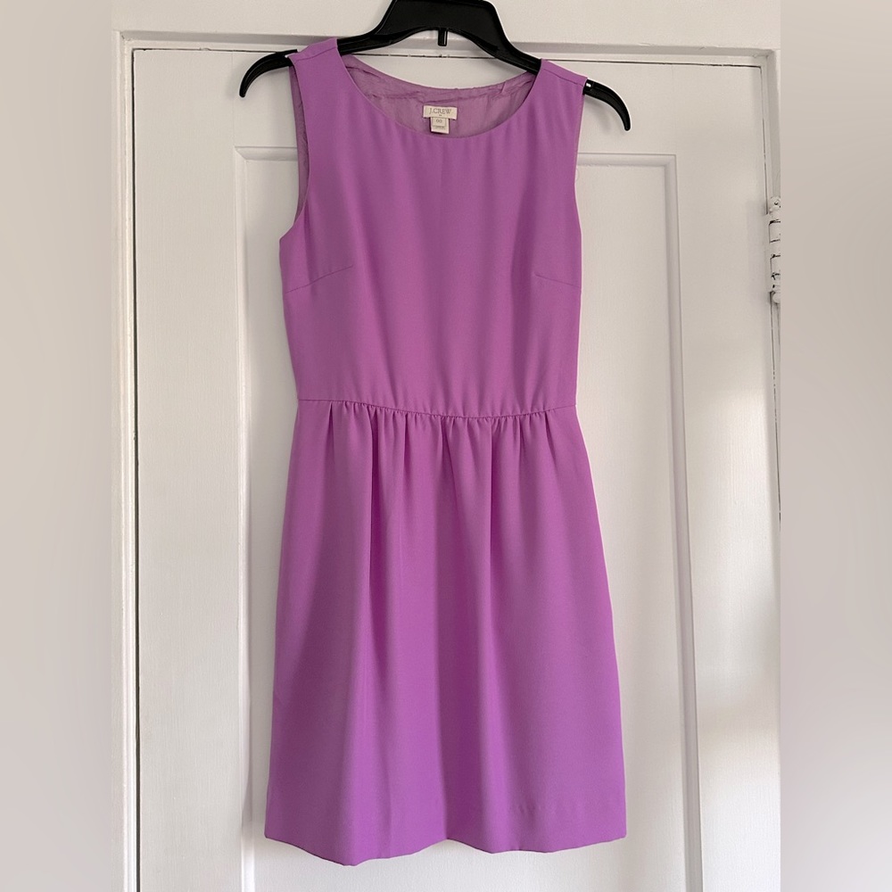 J.Crew Purple/Pink Sheath dress with pockets